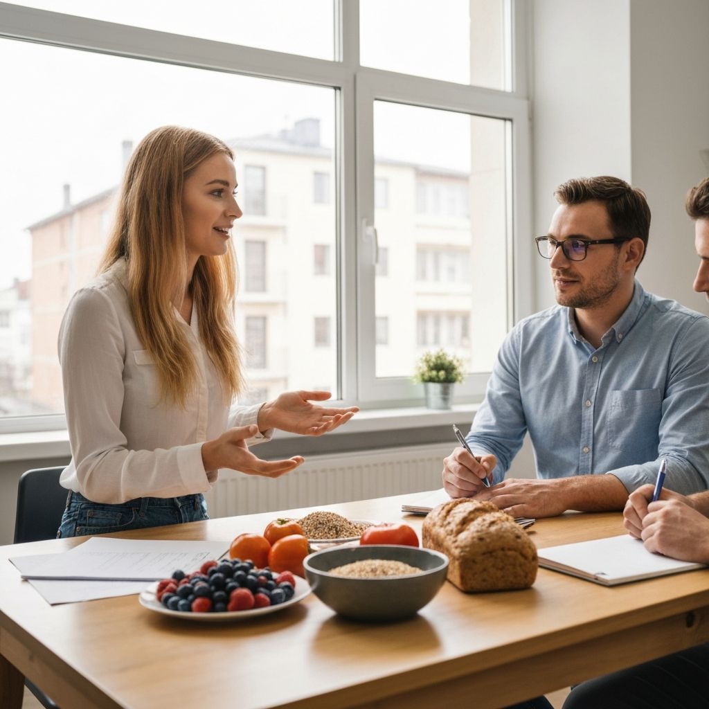 Nutrition consultation session